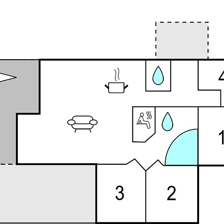 4 Bedroom Cozy In Romo *